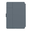 Speck Balance Folio - Étui pour iPad 10.2" 9 (2021) / 8 (2020) / 7 (2019) avec revêtement MICROBAN (Stormy Grey/Charcoal Grey)