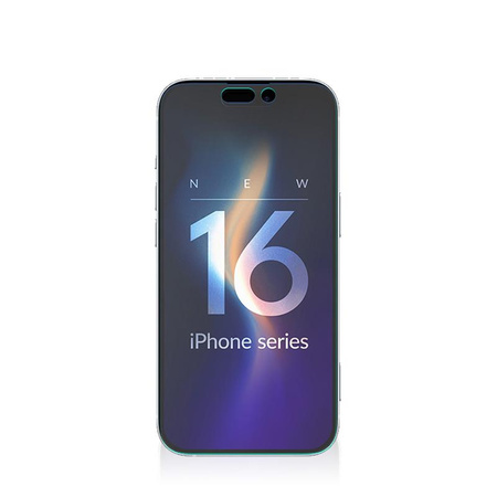 3mk Silky Matt Pro - Film protecteur mat pour iPhone 16 Plus