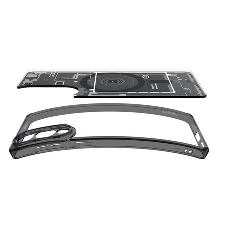 Spigen Ultra Hybrid MagSafe - tok Samsung Galaxy S25 Edge (Zero One fekete)