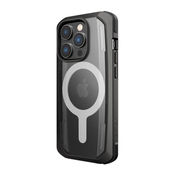 X-Doria Raptic Secure MagSafe - Étui biodégradable pour iPhone 14 Pro (Testé en chute de 4m) (Noir)