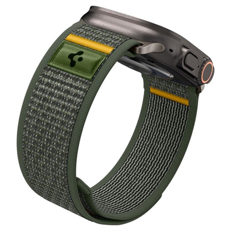 Spigen Athlex Air - Bracelet pour Apple Watch 44/45/46/49 mm (Active Green)