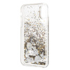 Karl Lagerfeld Signature Glitter Case - iPhone Xs / X Case (Floatting Charms)