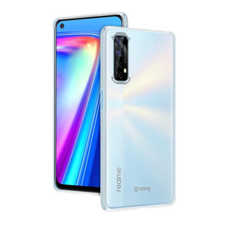 Crong Crystal Slim Cover - Realme 7 Hülle (Transparent)