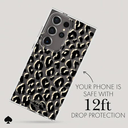 Kate Spade New York Ochranné pouzdro - Samsung Galaxy S24 Ultra Case (City Leopard)