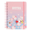 Line Friends BT21 - A5 Notizbuch / Notizblock