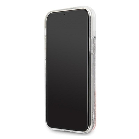 Karl Lagerfeld K-Peek A Boo - iPhone 11 Pro tok (csillogó rózsaszín arany)