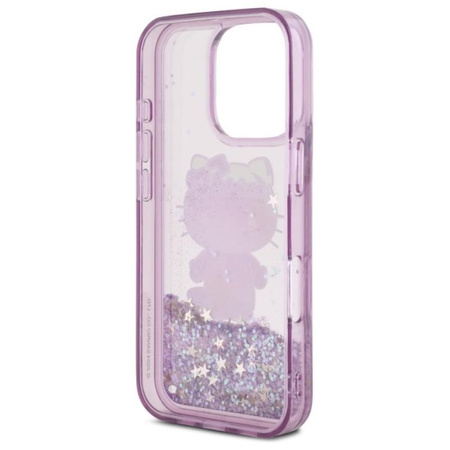 Hello Kitty Liquid Glitter 50TH Anniversary Party - iPhone 16 Pro Case (purple)