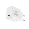 Szybka Ładowarka Sieciowa USB C Kostka GaN do iPhone Crong Compact 45W PD