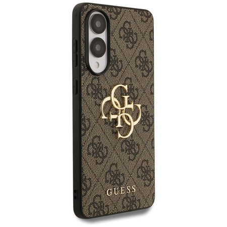 Guess Big 4G Classic Logo - Tasche für Samsung Galaxy S25 Edge (braun)
