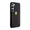 Ferrari Carbon Contrast Edges - Etui Samsung Galaxy S23 (noir)