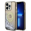 Karl Lagerfeld Liquid Glitter Round RSG Logo Case - iPhone 14 Pro Max Case (black)