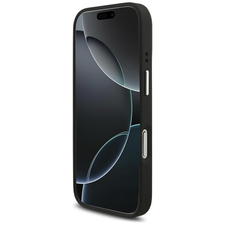 ETUI DO IPHONE 17 PRO GUESS CZARNE ORYGINALNE SKÓRZANE ELEGANCKIE CASE