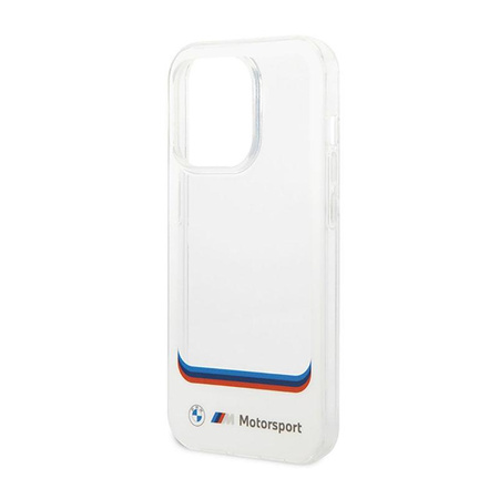 BMW Transparent Center - Case for iPhone 14 Pro Max (White)