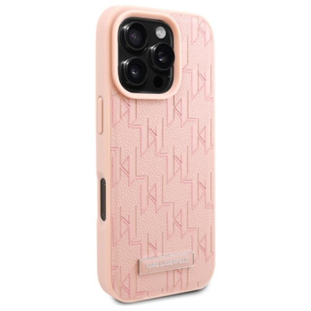 Karl Lagerfeld Hot Stamp MagSafe - iPhone 16 Pro Max Case (pink)