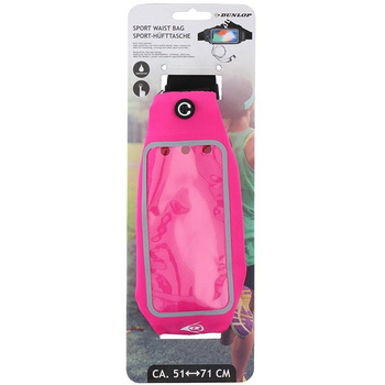 Dunlop - Sport strap for smartphone electronics 51-71 cm (pink)