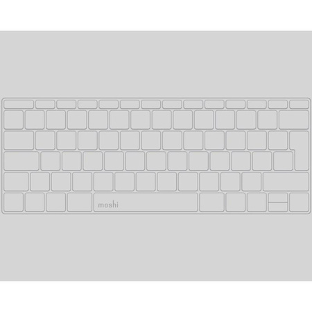 Moshi ClearGuard 12 - Překryvná klávesnice pro MacBook 12 / MacBook Pro 13 bez dotykového panelu (rozložení EU)