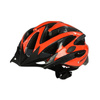 Dunlop - MTB verstellbarer Fahrradhelm r. M 55-58 cm (rot/schwarz)