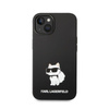 Karl Lagerfeld Silikon NFT Choupette - iPhone 14 Plus Tasche (schwarz)