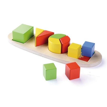 TOP BRIGHT - Puzzle en bois pour apprendre les formes