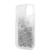 Karl Lagerfeld Liquid Glitter Hearts - Étui pour iPhone 11