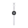 Hello Kitty Silicone Heads & Stripes - Universal strap for smartwatch 20 mm (black)