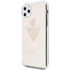 Pouzdro Guess Solid Glitter Triangle - iPhone 11 Pro Max (růžové)