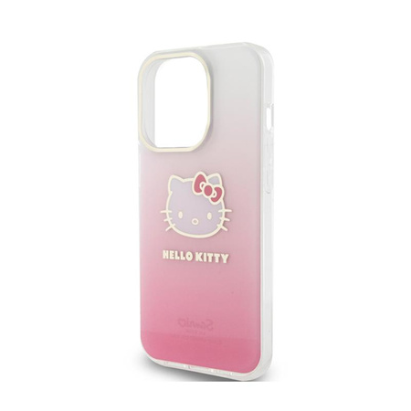 Hello Kitty IML Gradient Electrop Kitty Head - iPhone 14 Pro Case (pink)