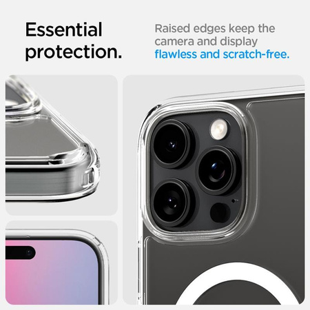 Spigen Ultra Hybrid T MagSafe - Gehäuse für iPhone 16 Pro (Weiß)