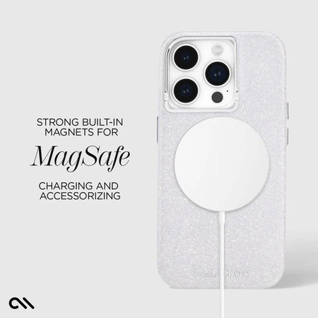 Case-Mate Shimmer MagSafe - Schutzhülle für iPhone 15 Pro (irisierend)