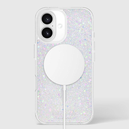 Kate Spade New York Schutzhülle MagSafe - iPhone 16 (Chunky Glitter)