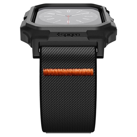 Spigen Lite Fit "Pro" - Etui z paskiem do Apple Watch 10 42 mm (Matte Black)