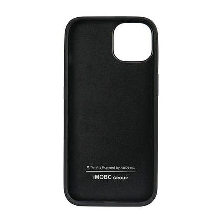 Audi Echtes Leder - iPhone 12 / iPhone 12 Pro Tasche (Schwarz)