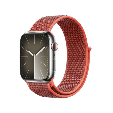 Crong Nylon - Sportovní řemínek pro Apple Watch 38/40/41/42 mm (Sunny Apricot)