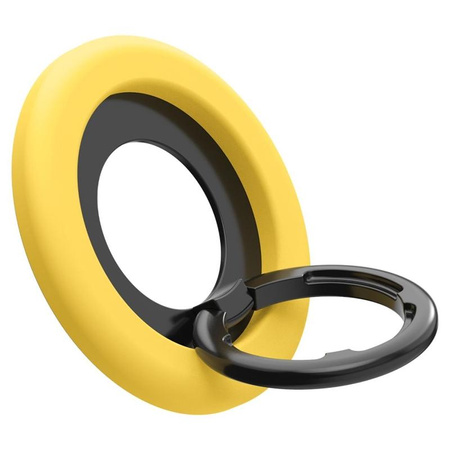 Spigen Nano Pop MagSafe Phone Ring - Magnetický držák na prst s funkcí stojánku (Mango Yellow)