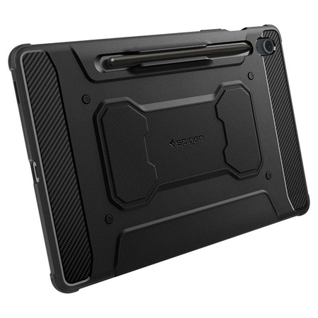 Spigen Rugged Armor Pro - Étui pour Samsung Galaxy Tab S9 FE 10.9" (Noir)