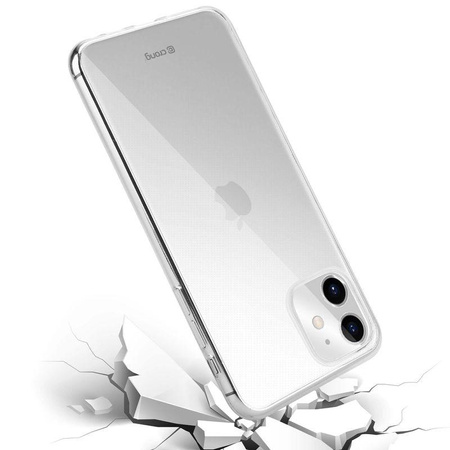 Crong Crystal Slim Cover - pouzdro pro iPhone 11 (průhledné)