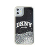 DKNY Liquid Glitter Big Logo - iPhone 11 Hülle (schwarz)