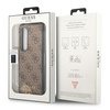 Guess 4G Charms Collection - Etui do Samsung Galaxy Z Fold 4 (brązowy)