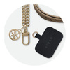 Guess CBDY 4G Chain - Universal phone strap (brown)