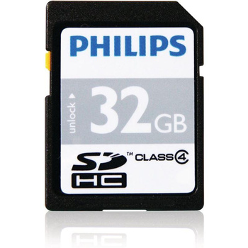 Philips SDHC 32 GB-os SDHC memóriakártya Class 4