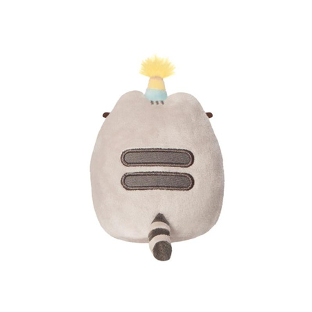 Pusheen - Plyšový maskot s narozeninovou čepicí 12 cm