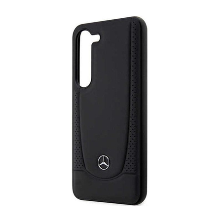 Mercedes Leather Urban Line - Étui Samsung Galaxy S23 FE (noir)