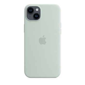 Apple szilikon tok - Szilikon tok MagSafe funkcióval iPhone 14 Plus készülékhez (agave)