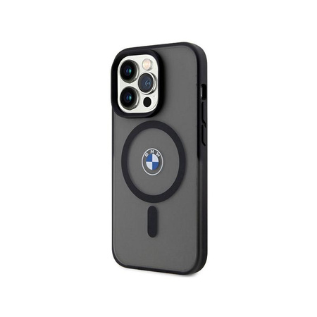 BMW Signature MagSafe - Etui pour iPhone 14 Pro (noir)