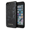 Guess Marble - Pouzdro pro iPhone SE 2020 / 8 / 7 (černé)