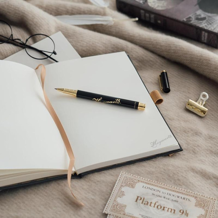 Harry Potter - A5 Notizbuch/Notizblock mit Hogwarts-Stift