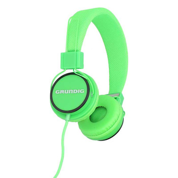 Grundig - Neon in-ear headphones (green)