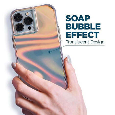 Case-Mate Soap Bubble - iPhone 14 Pro tok (Irizáló)
