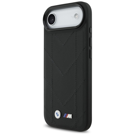 Etui do iPhone Air MagSafe BMW M Oryginalny Skórzany Czarny Case na Telefon
