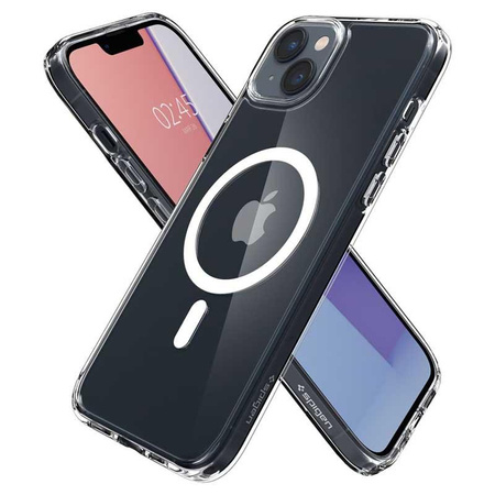 Spigen Ultra Hybrid Mag MagSafe – Etui do iPhone 14 Plus (Biały)